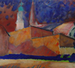 Granite Street - Painting by BLASHEV, Svilin Manolov